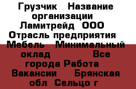 Грузчик › Название организации ­ Ламитрейд, ООО › Отрасль предприятия ­ Мебель › Минимальный оклад ­ 30 000 - Все города Работа » Вакансии   . Брянская обл.,Сельцо г.